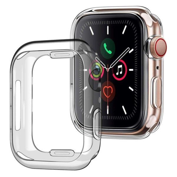 Apple Watch Ultra 1 2 (49mm) Fleksibelt Plastik Cover - Gennemsigtig Sale