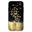 iPhone 11  Fleksibelt Plastik Cover - Guld Sommerfugle Online Sale