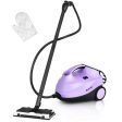 2000W Heavy Duty Multi-purpose Steam Cleaner Mop with Detachable Handheld Unit-Purple For Cheap