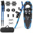 21 25 30 Inch Lightweight Terrain Snowshoes with Flexible Pivot System-25 inches Online Hot Sale