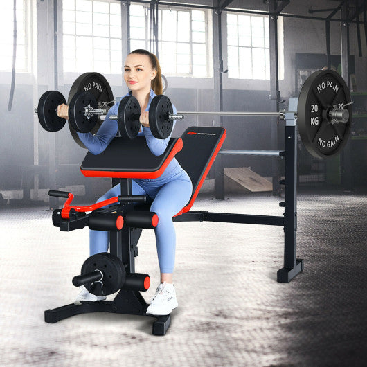 Adjustable Olympic Weight Bench for Full-body Workout and Strength Training Hot on Sale