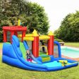 Inflatable Bounce House Splash Pool with Water Climb Slide Blower included For Discount