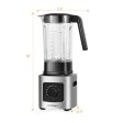 1500W 5-Speed Countertop Smoothie Blender with 5 Presets and 68oz Tritan Jar-Silver Discount