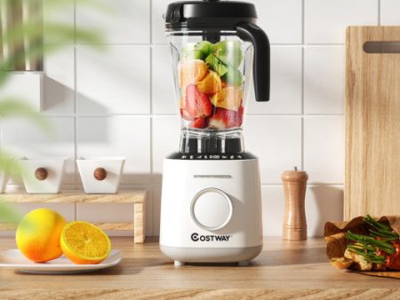 1500W Countertop Smoothies Blender with 10 Speed and 6 Pre-Setting Programs Sale