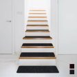 15 Pieces 30 x 8 Inch Slip Resistant Soft Stair Treads Carpet-Black Online Sale