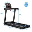 2.25 HP Electric Treadmill Running Machine with App Control For Sale