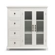 Buffet Sideboard Table Kitchen Storage Cabinet with Drawers and Doors-White Online now