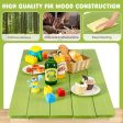 3-in-1 Outdoor Wooden Kids Water Sand Table with Play Boxes Online Sale