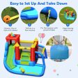 Inflatable Bounce House Splash Pool with Water Climb Slide Blower included For Discount