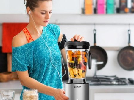 1500W Smoothie Maker High Power Blender with 10 Speeds Fashion