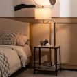 360° Rotatable Floor Lamp with End Table and USB Charging Ports Cheap