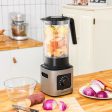 1500W 5-Speed Countertop Smoothie Blender with 5 Presets and 68oz Tritan Jar-Silver Discount