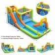 8 in 1 Inflatable Water Slide Park Bounce House Without Blower Hot on Sale