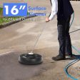 16 Inch Pressure Washer with 2 Spray Nozzles and 1 4-inch Quick-connect Extension Wands Cheap