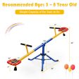 360°Rotation Kids Seesaw Swivel Teeter Totter Playground Equipment Fashion