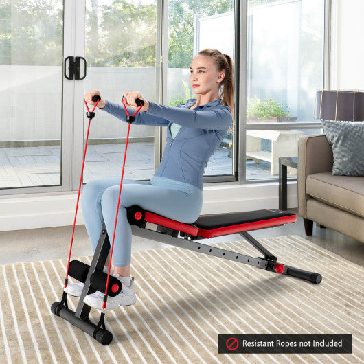 Multi-function Weight Bench with Adjustable Backrest For Sale