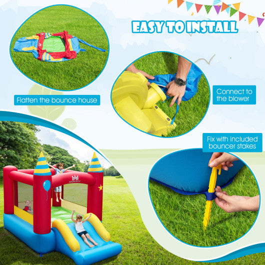 Kids Inflatable Bounce Castle Excluded Blower For Cheap