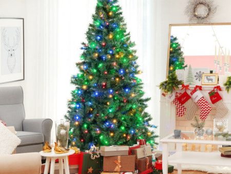 7 Feet Christmas Tree Pre-Lit  3-Minute Quick Shape For Sale