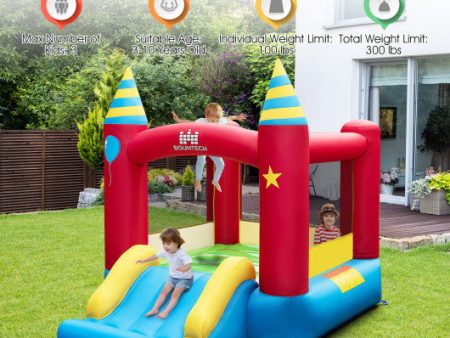 Kids Inflatable Bounce Castle Excluded Blower For Cheap