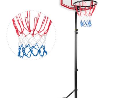 Height Adjustable Basketball Hoop with 2 Nets and Fillable Base For Discount