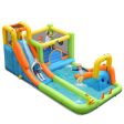 8 in 1 Inflatable Water Slide Park Bounce House Without Blower Hot on Sale