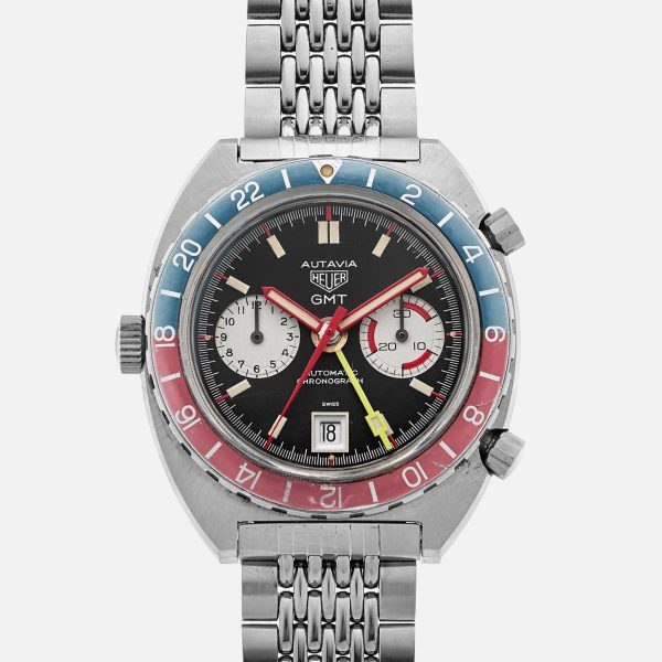 1970s Heuer Autavia GMT Ref. 1163  Mark 3  For Sale