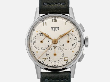 1940s Heuer Chronograph Ref. 2443 Hot on Sale