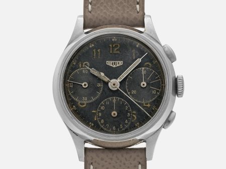 1940s Heuer Chronograph Ref. 345 on Sale